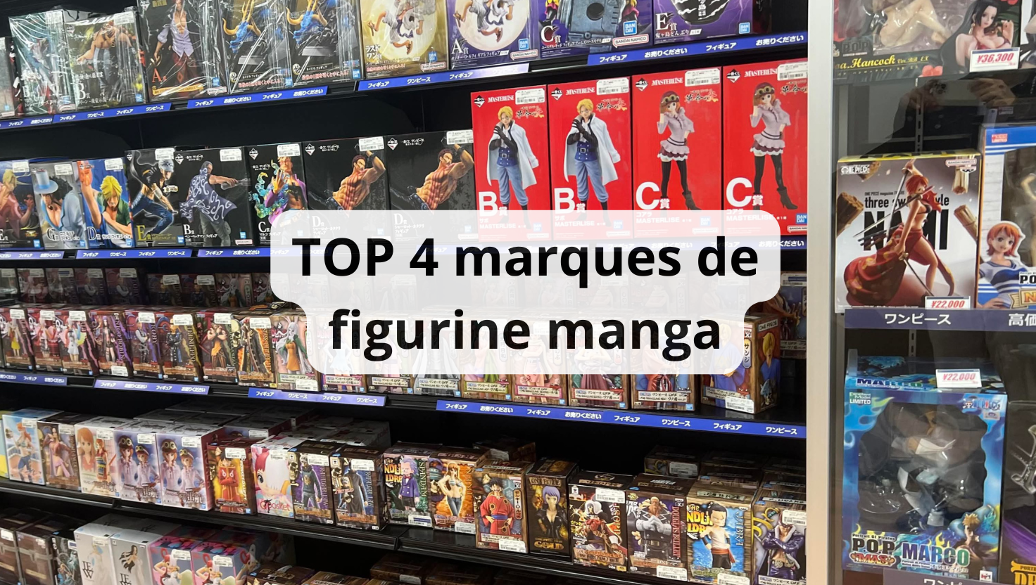 TOP 4 meilleures marques de figurines manga Image