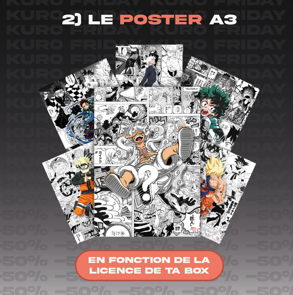Le Pack Spécial Kuro Friday (Box Mystère) 🌒