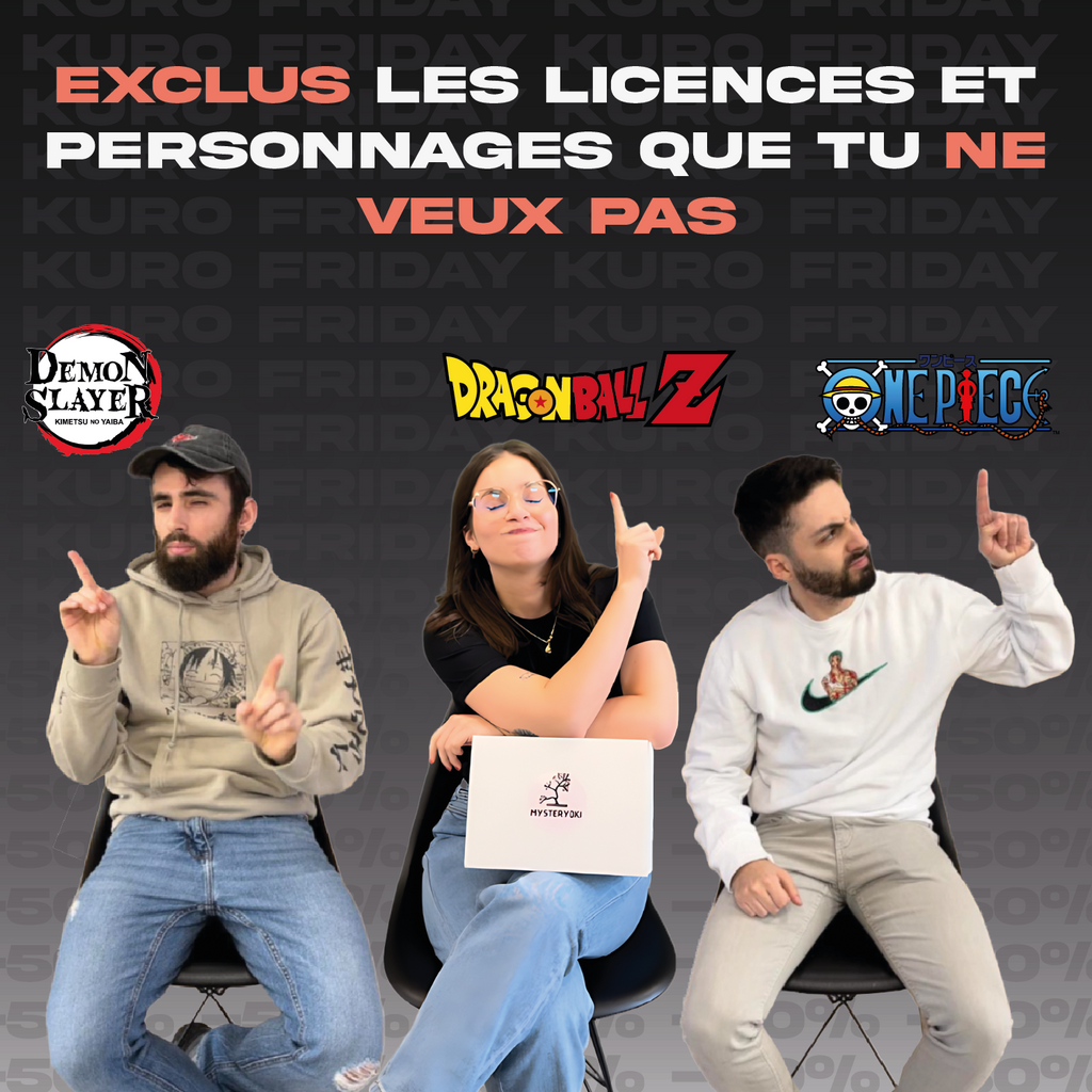 Le Pack Spécial Kuro Friday (Box Mystère) 🌒