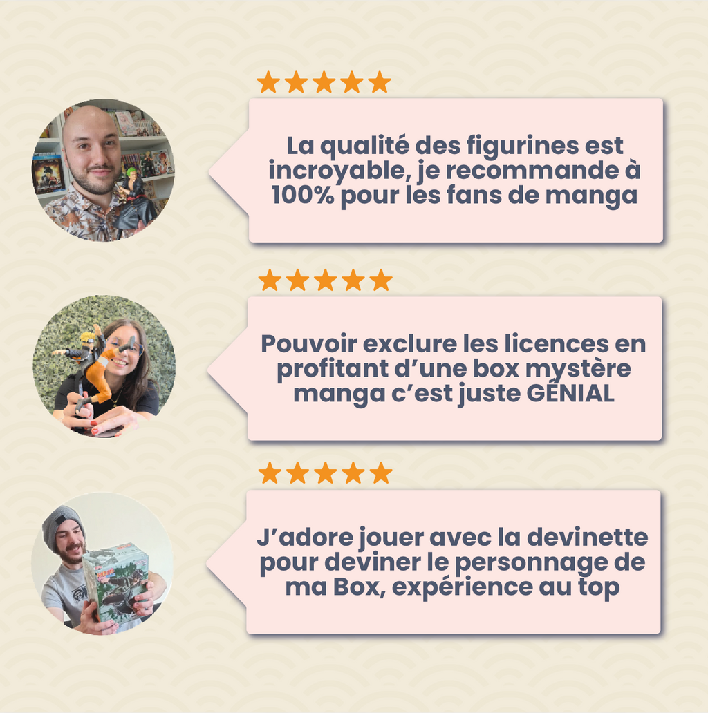 La Box Mystère de figurine manga ㊙️