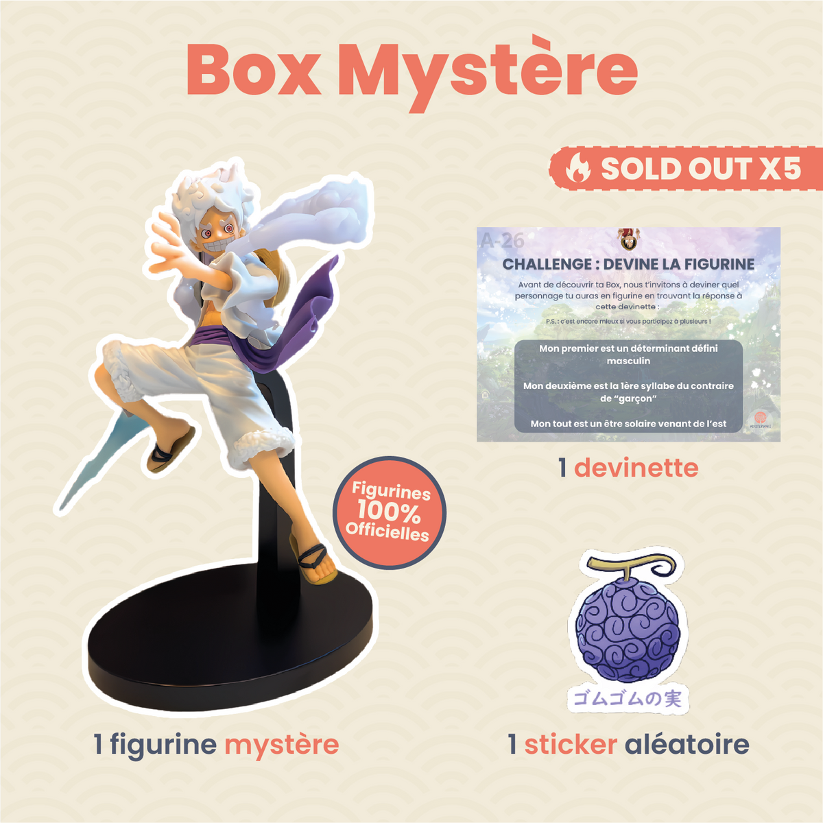 La Box Mystère de figurine manga ㊙️