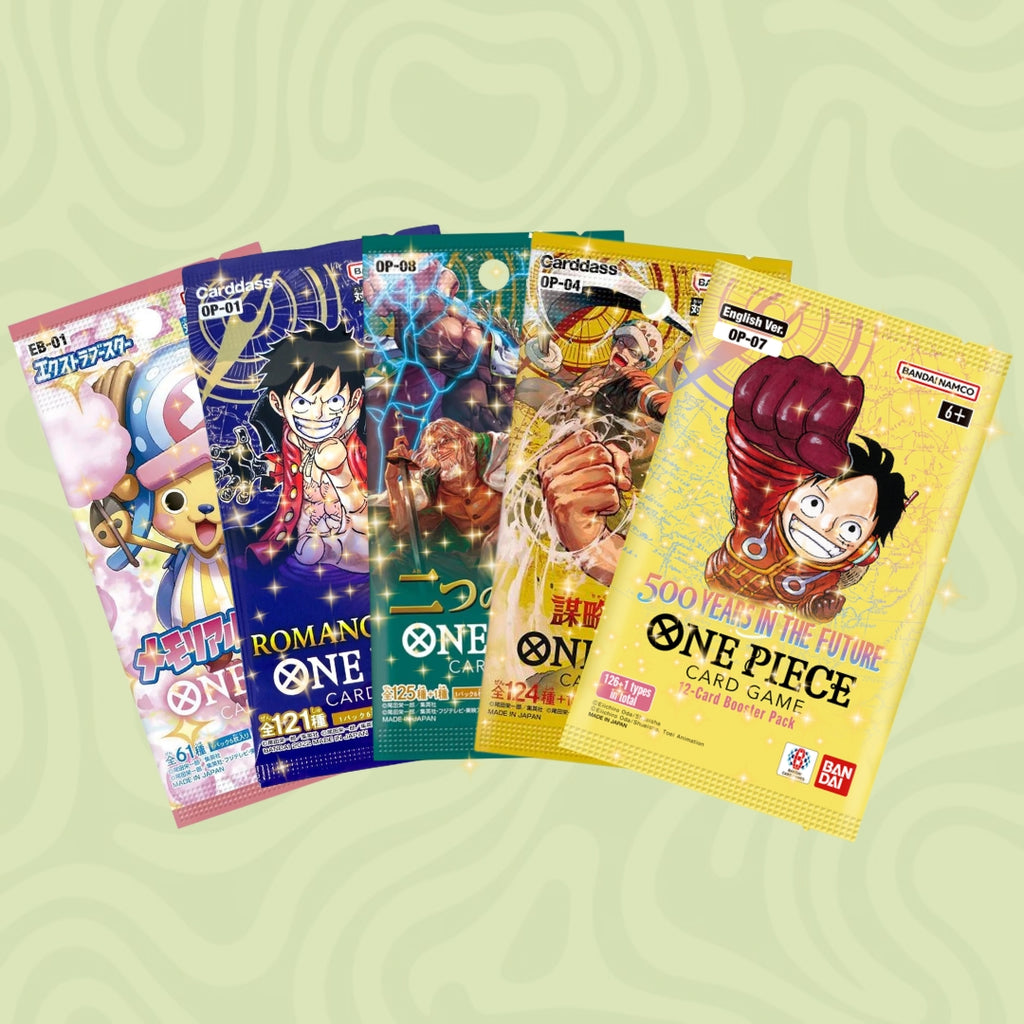 1 Booster One Piece aléatoire (japonais)