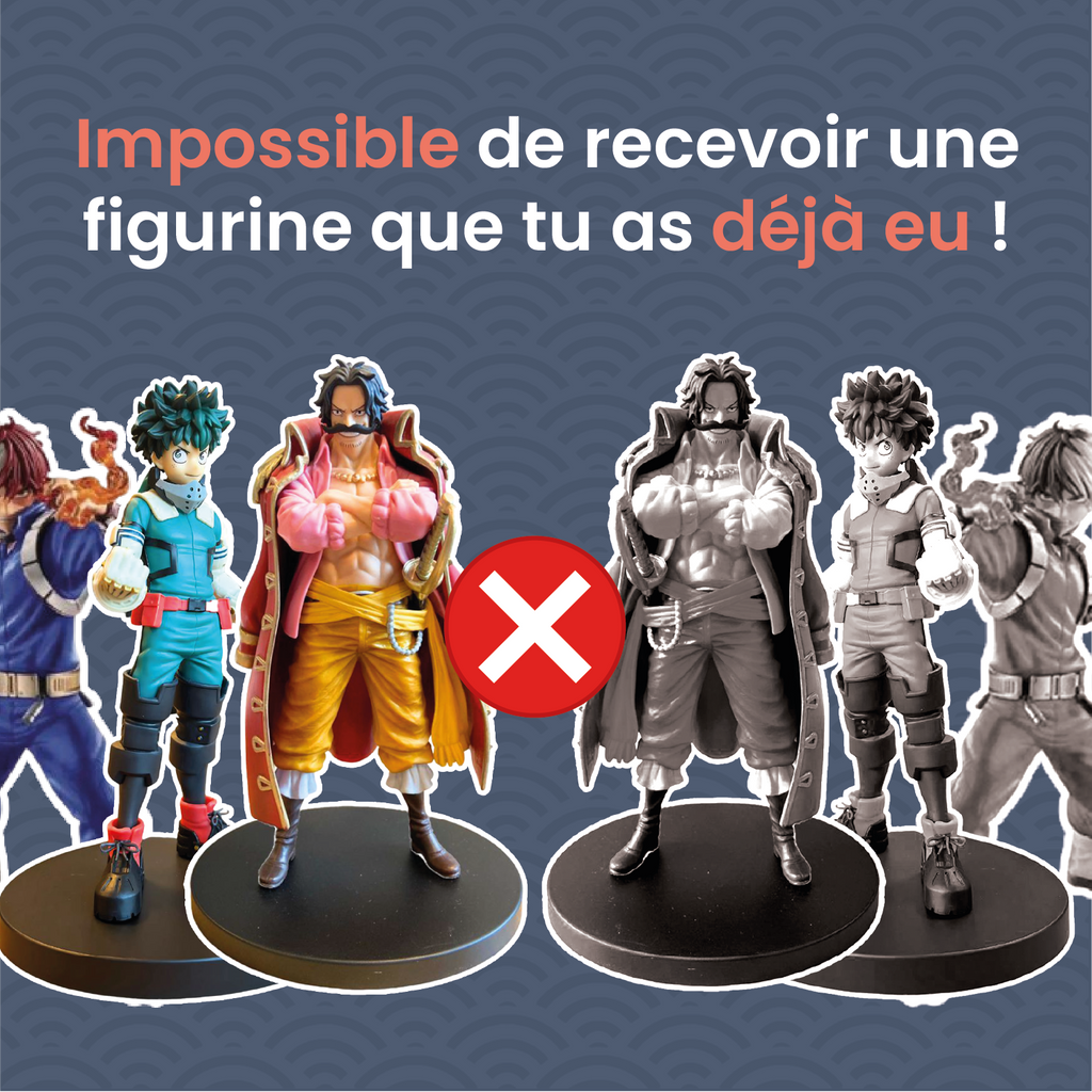 La Box Mystère Mensuelle (Figurine Manga) ㊙️