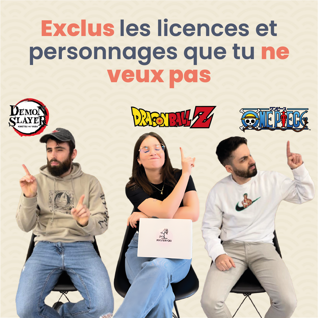 La Box Mystère de figurine manga ㊙️