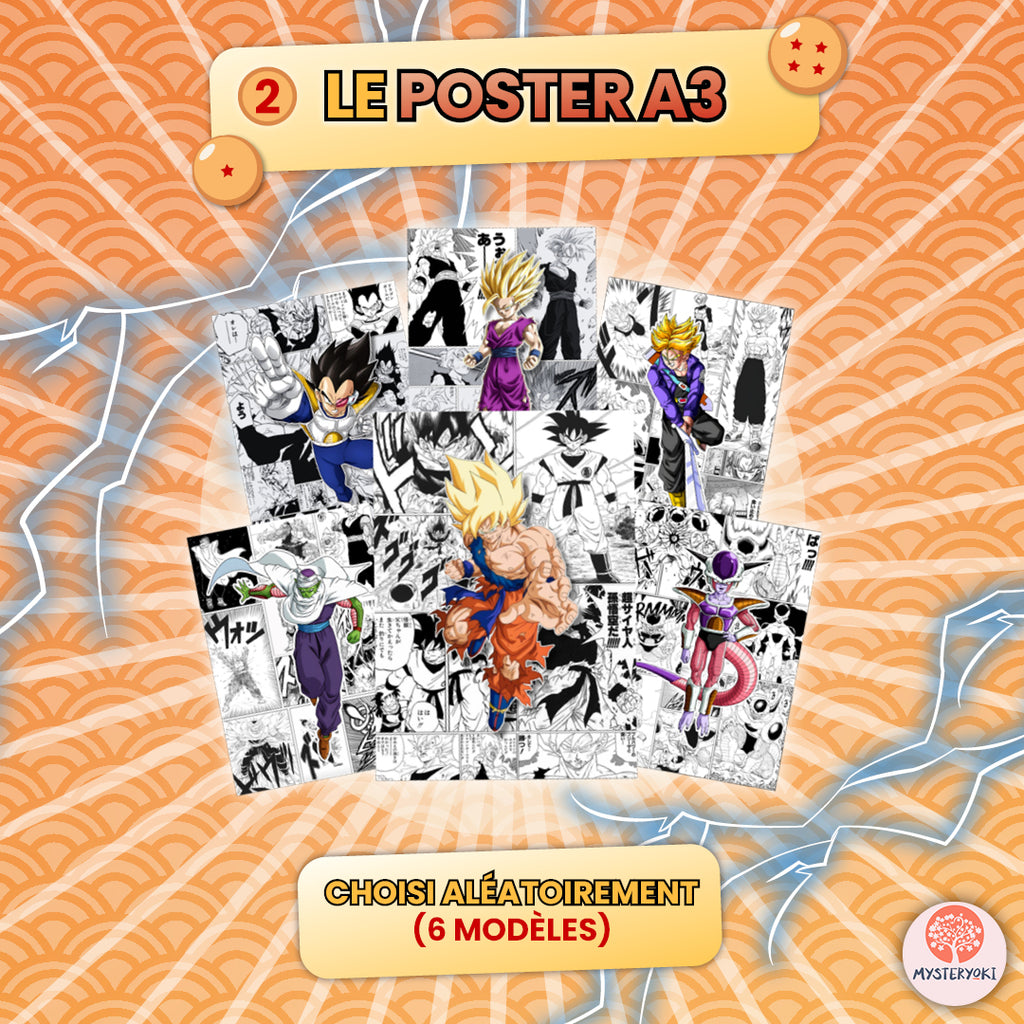 Poster DBZ A3 - FREE