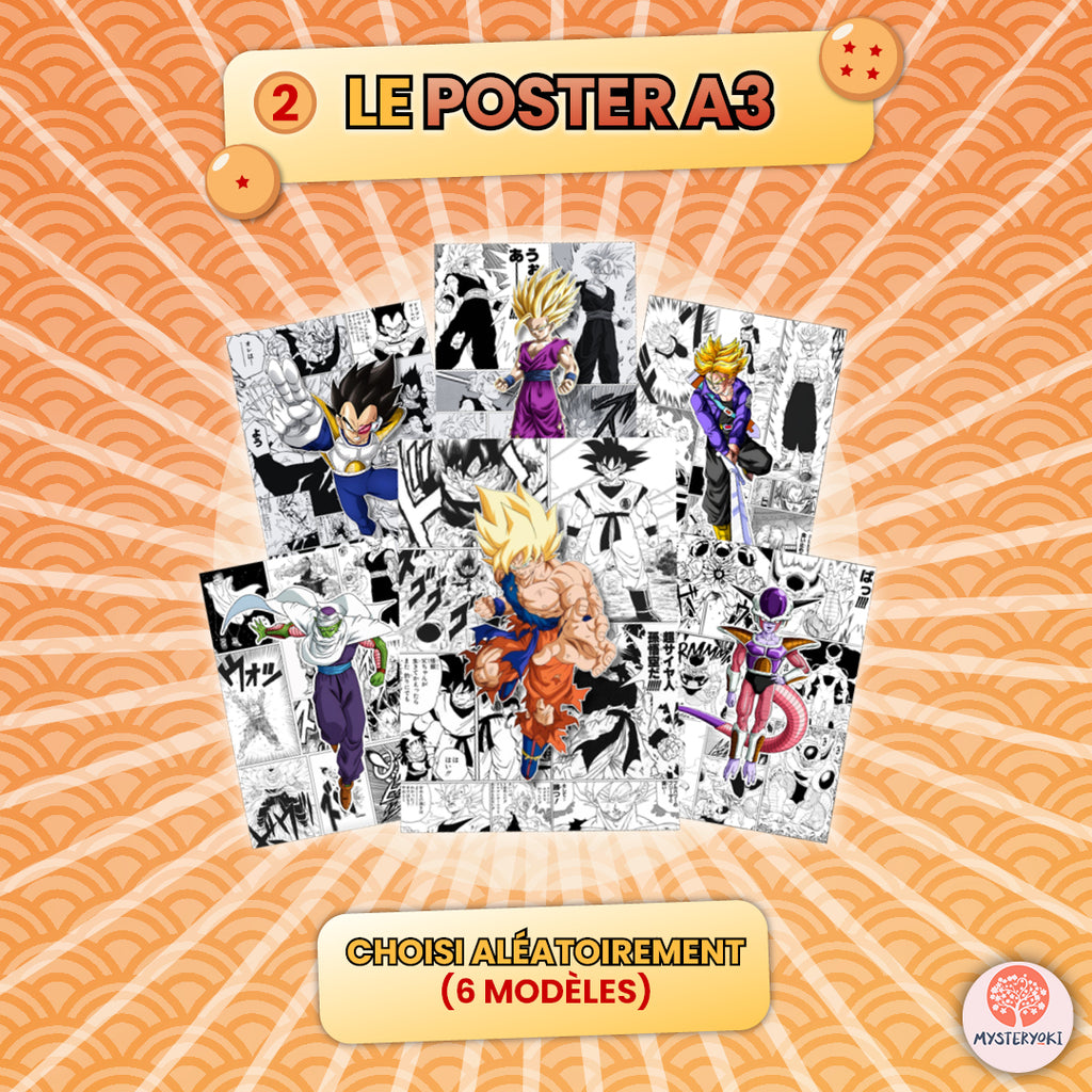Poster A3 Dragon Ball